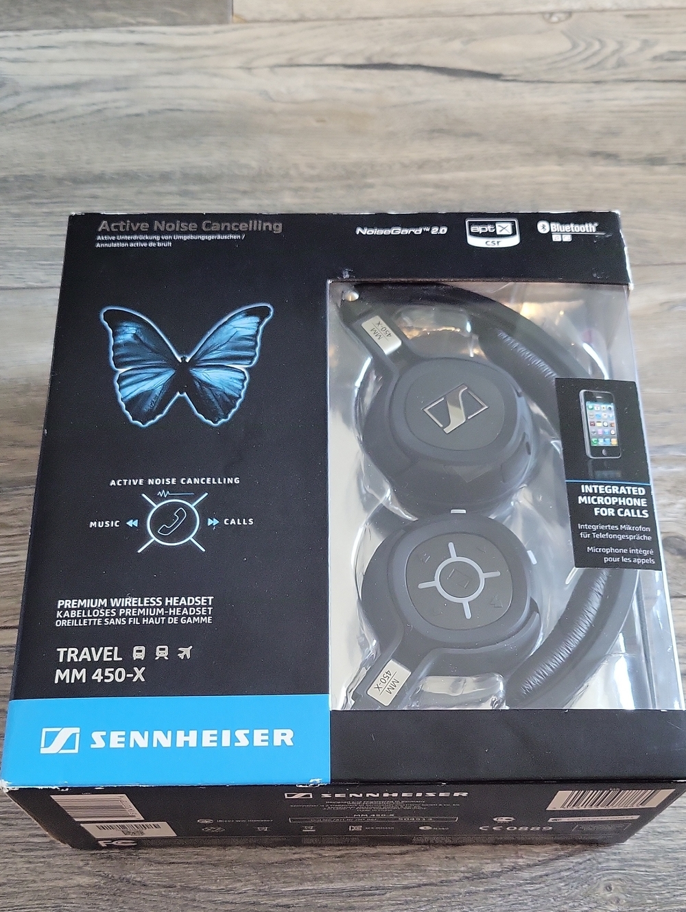 Sennheiser MM 450-X Wireless Headphones - Black